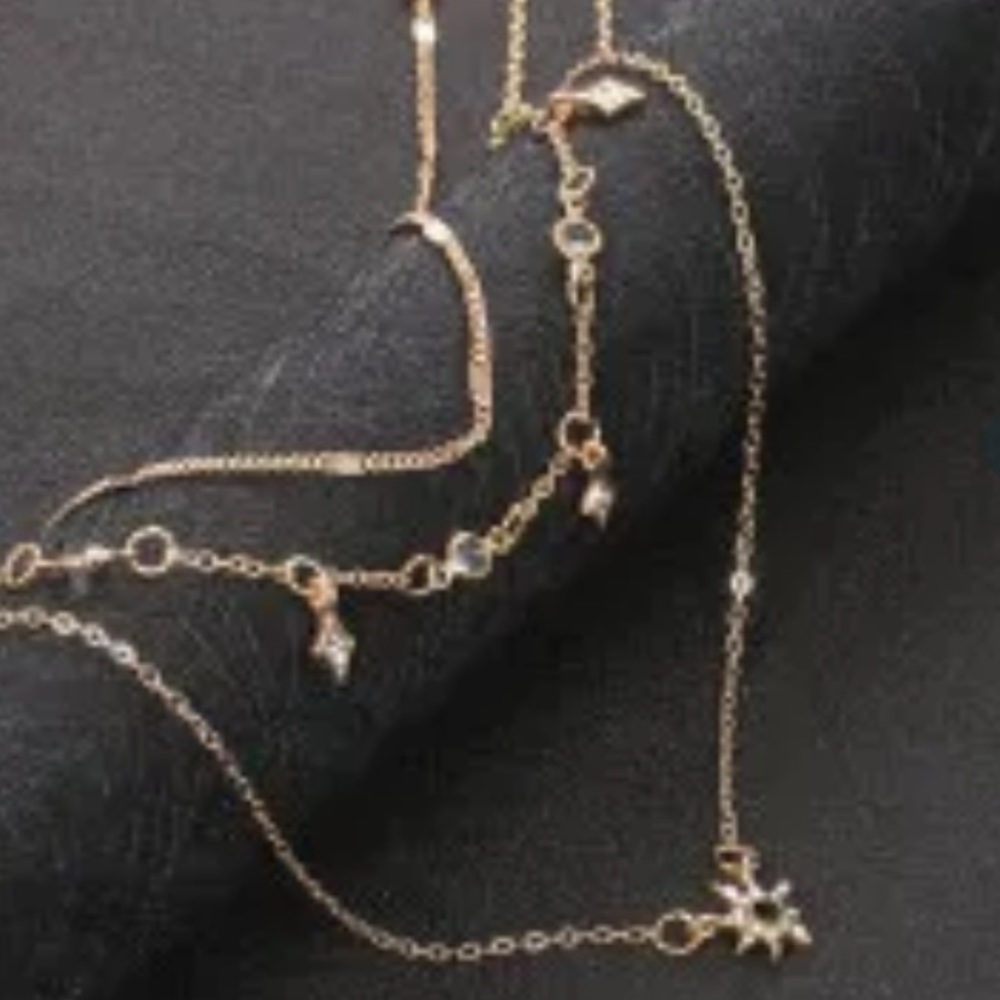 🧑🏻‍🎤Stars Necklace - Picture 5 of 7
